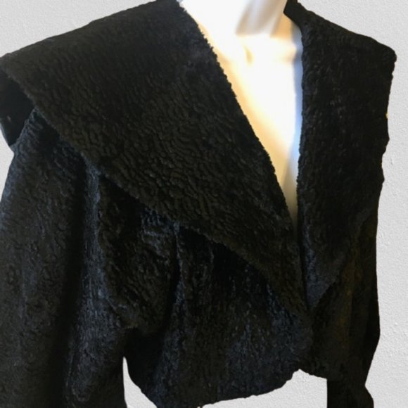 Barboglio Cristina Jan Bolero Jacket Cropped Vintage 80s Size 8 - Picture 4 of 10